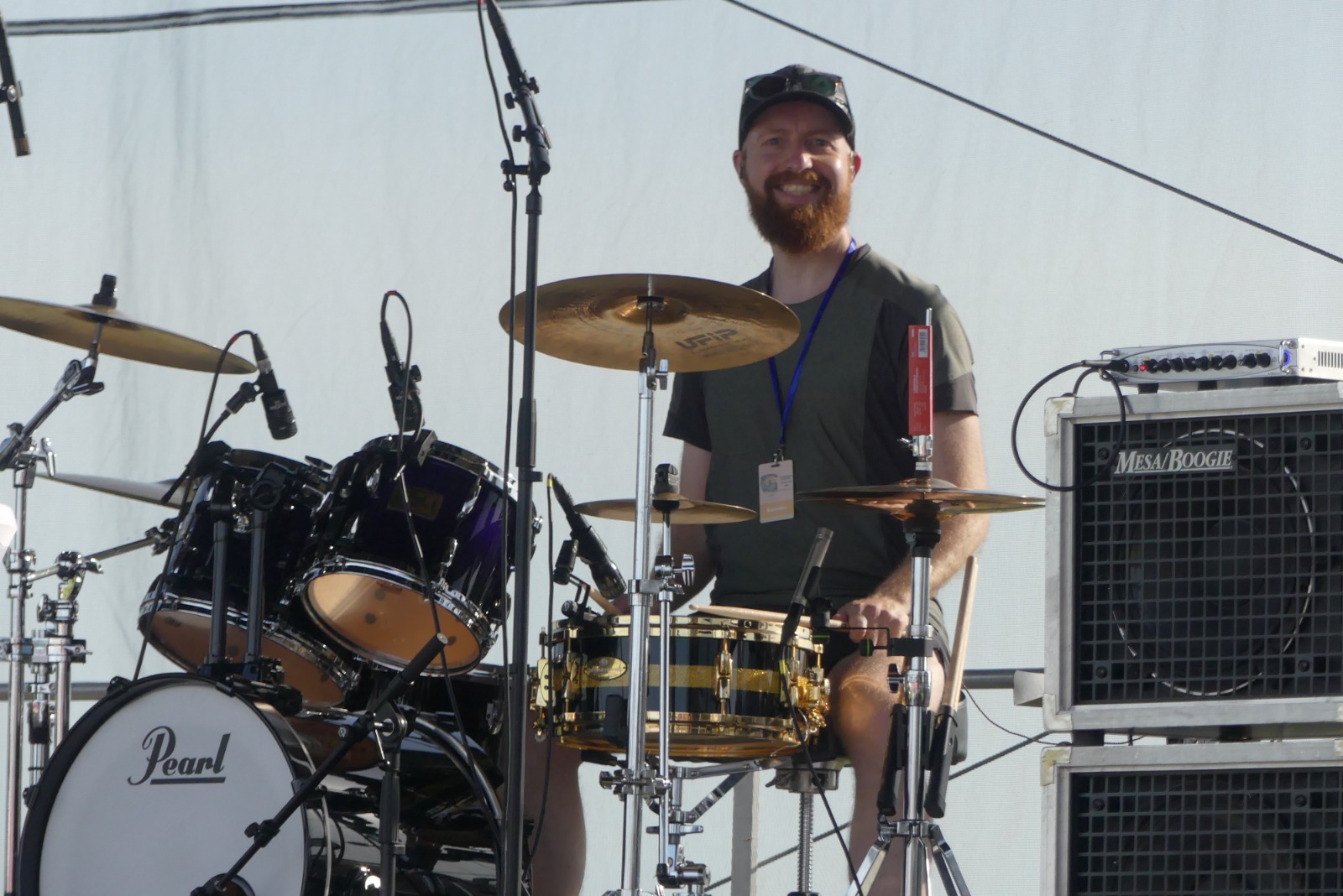 Band live auf der Bühne